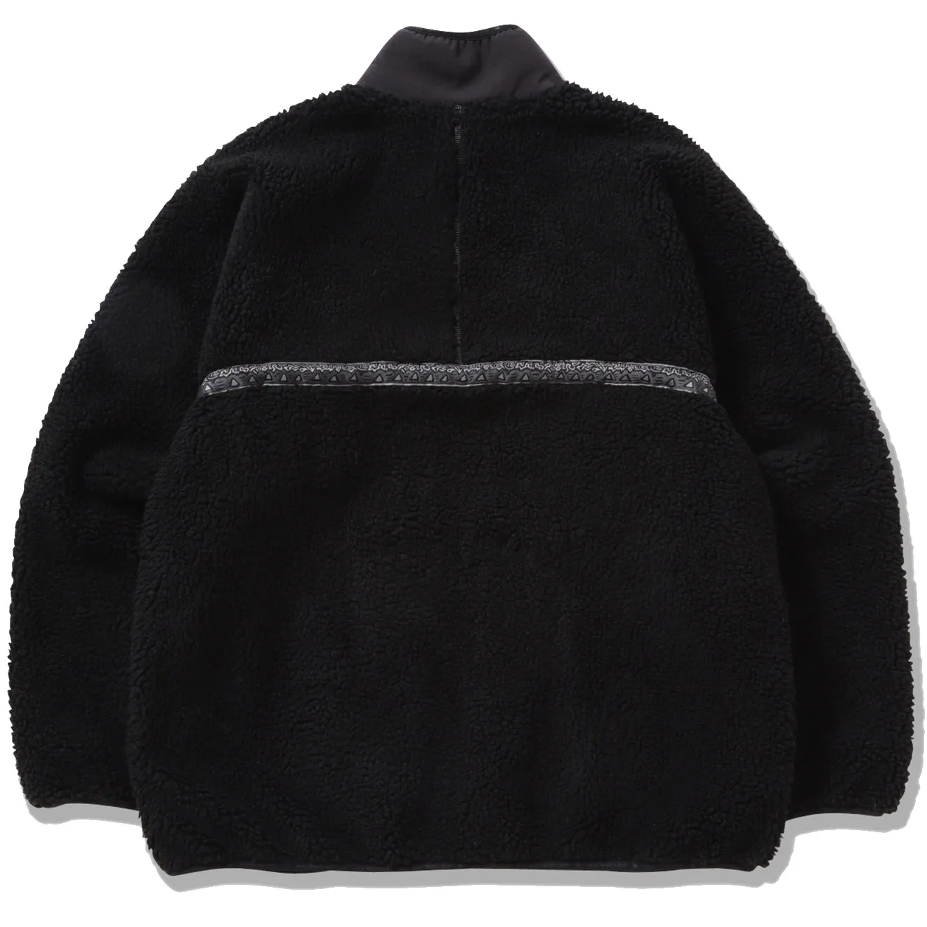 Gramicci x And Wander JQ Tape Fleece Jacket Black