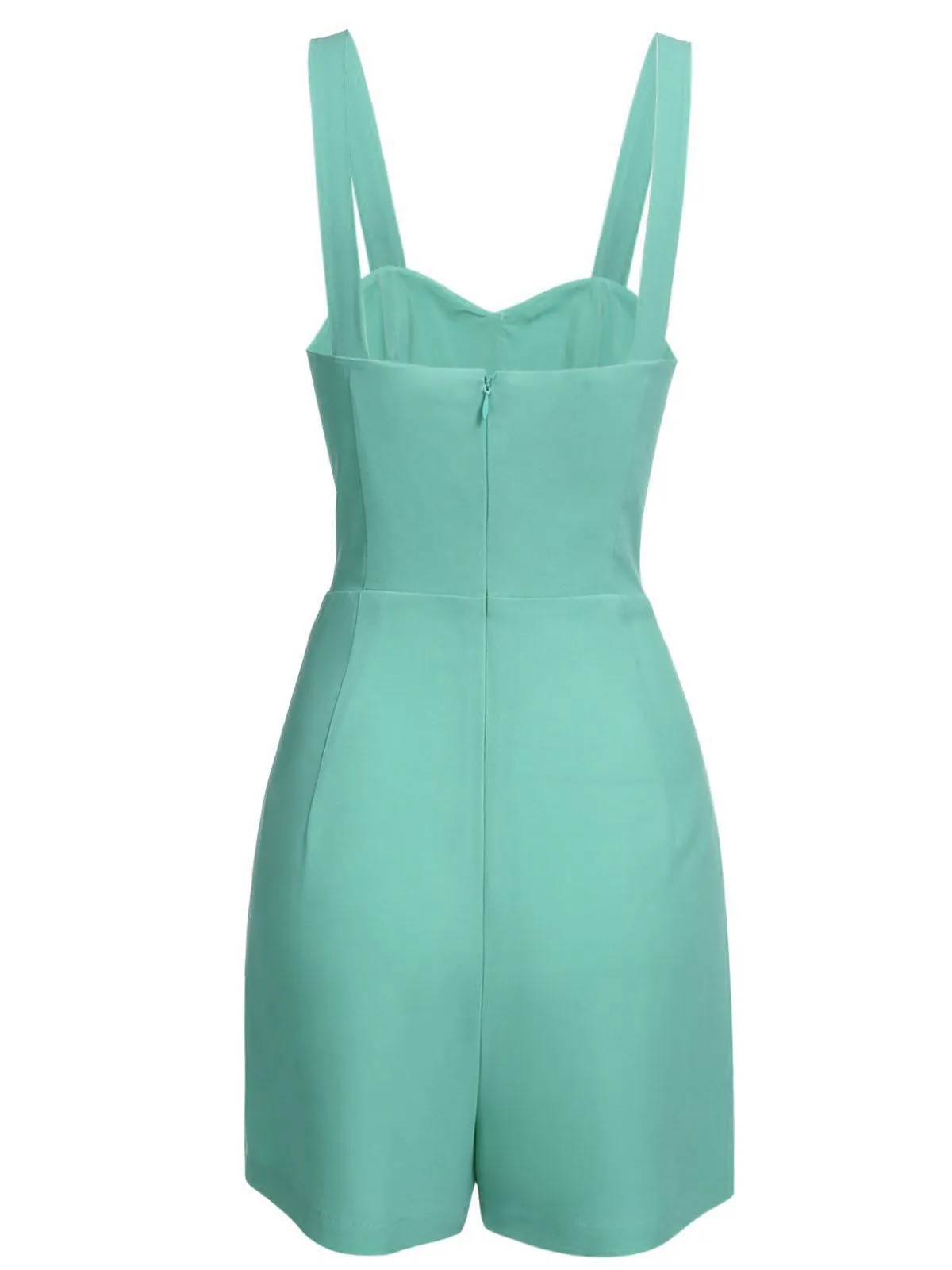 Green 1950s Romper & Cherry Skirt