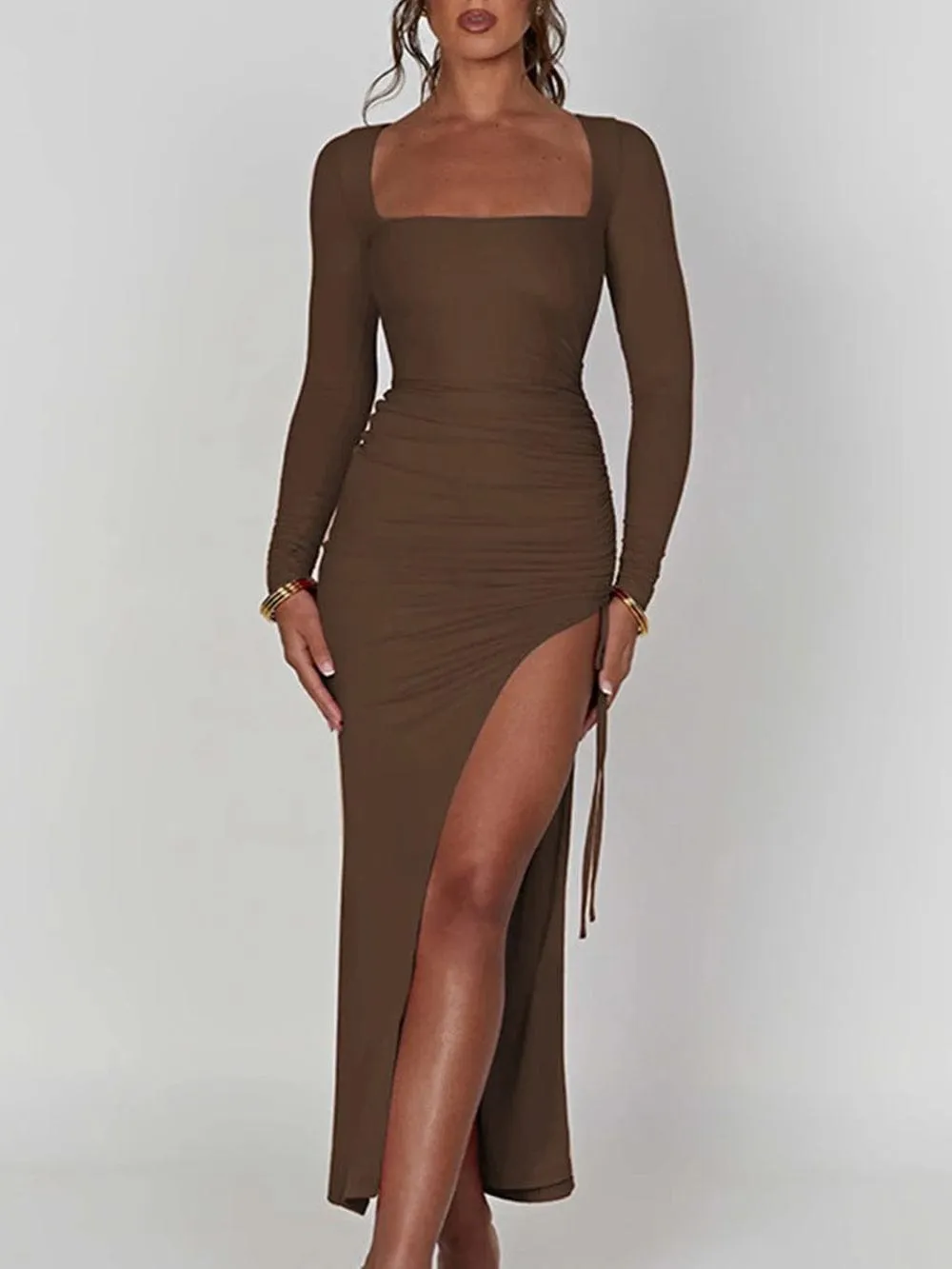 Greta Bodycon Maxi Dress