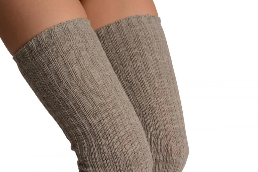 Grey Stirrup Dance/Ballet Leg Warmers