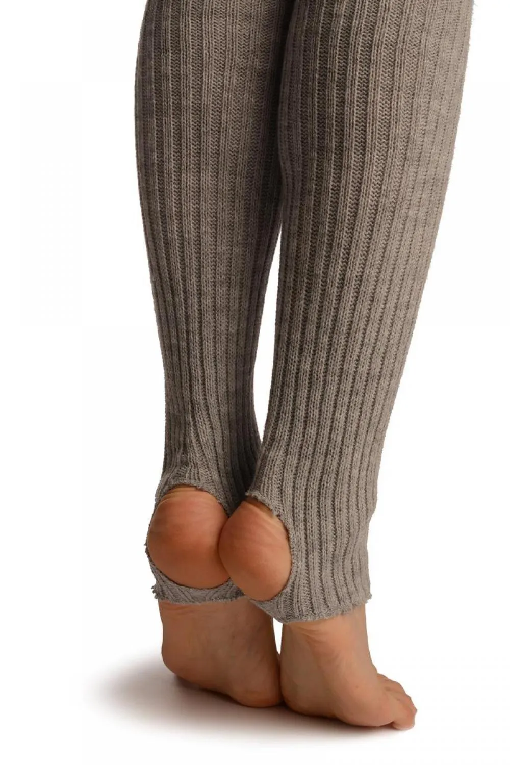 Grey Stirrup Dance/Ballet Leg Warmers