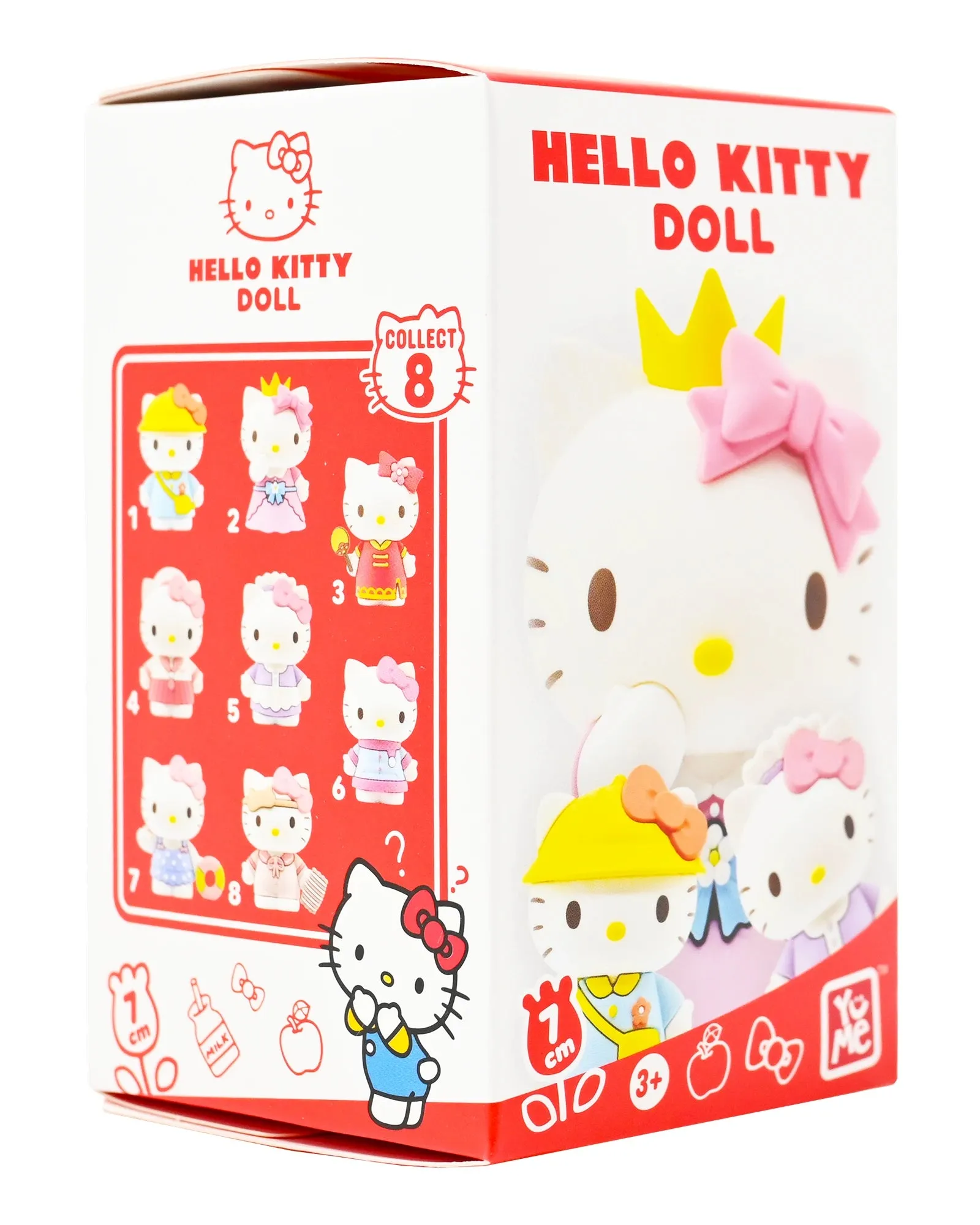 Hello Kitty Dress Up Diary Figureine 7CM - Assorted