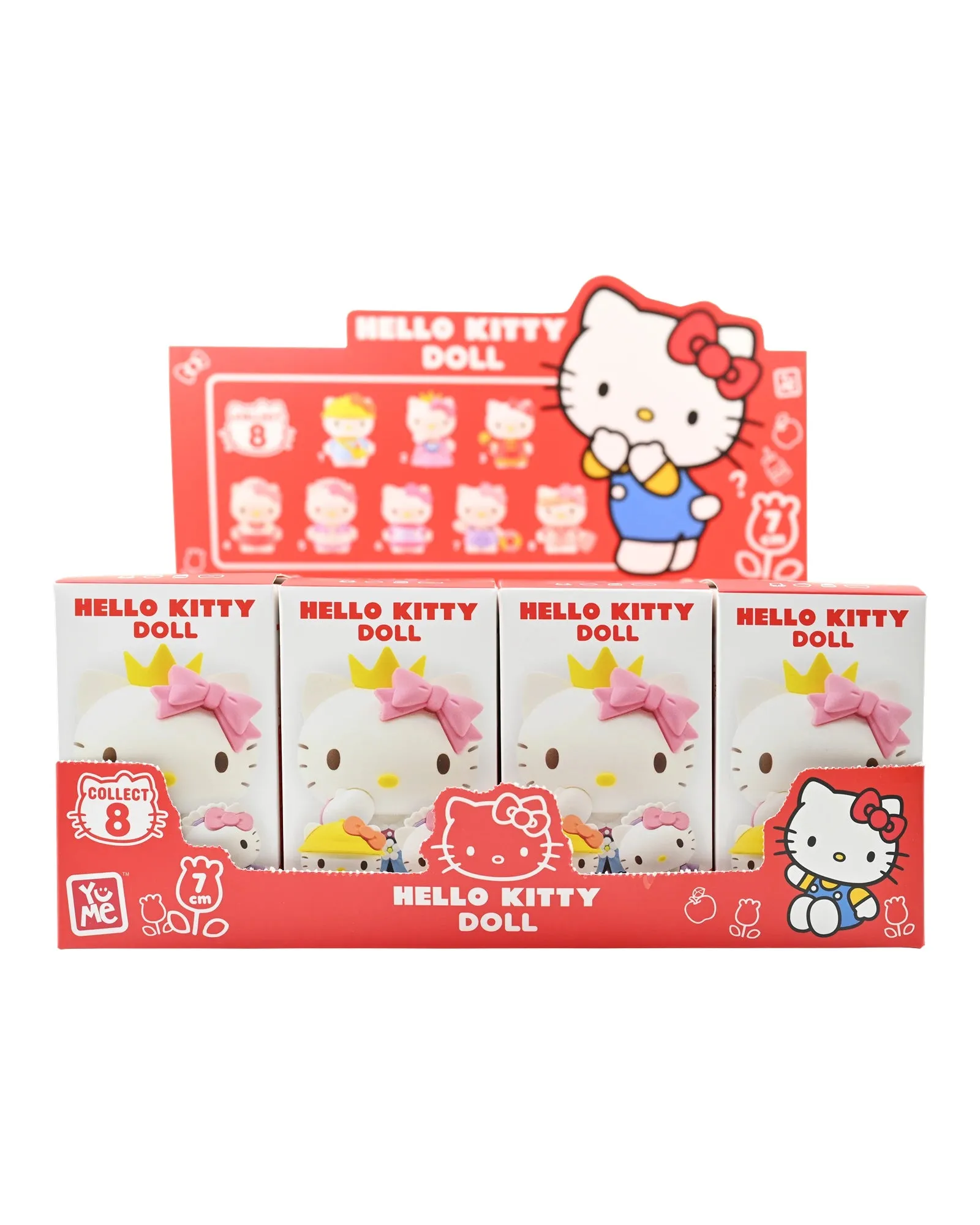 Hello Kitty Dress Up Diary Figureine 7CM - Assorted