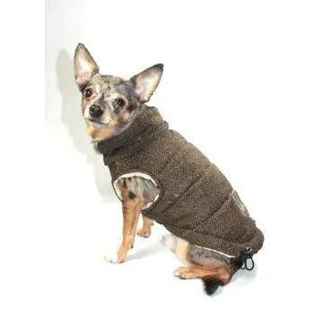 Herringbone Quilted Dog Vest