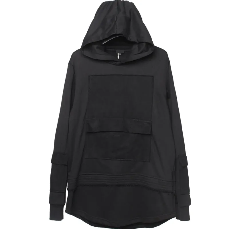 Hooded Black Sweatshirt