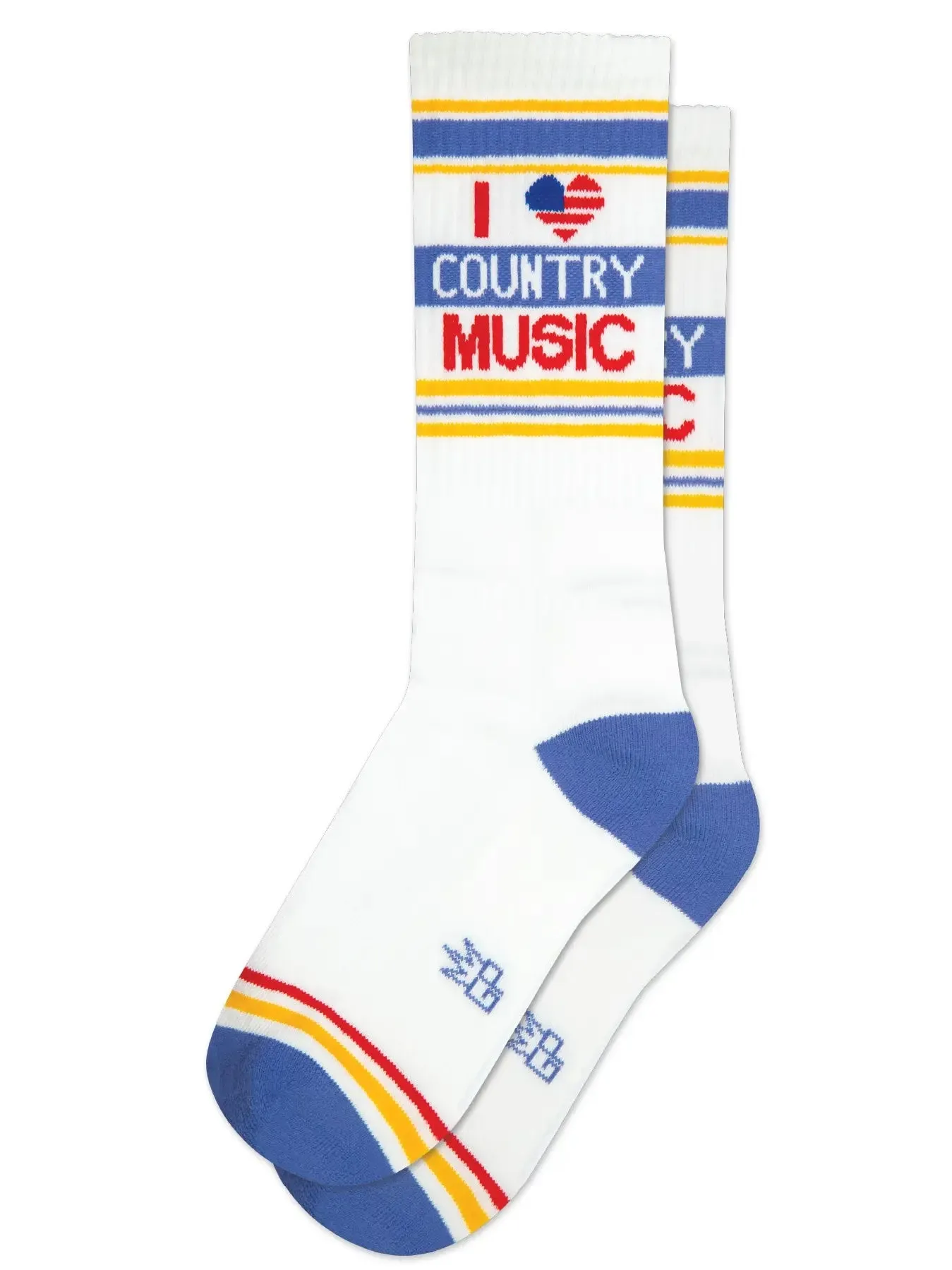 I ❤️ Country Music Unisex Crew Socks