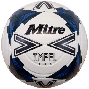 Impel One 24 Au Soccer Ball-White/Black/Tidal Teal