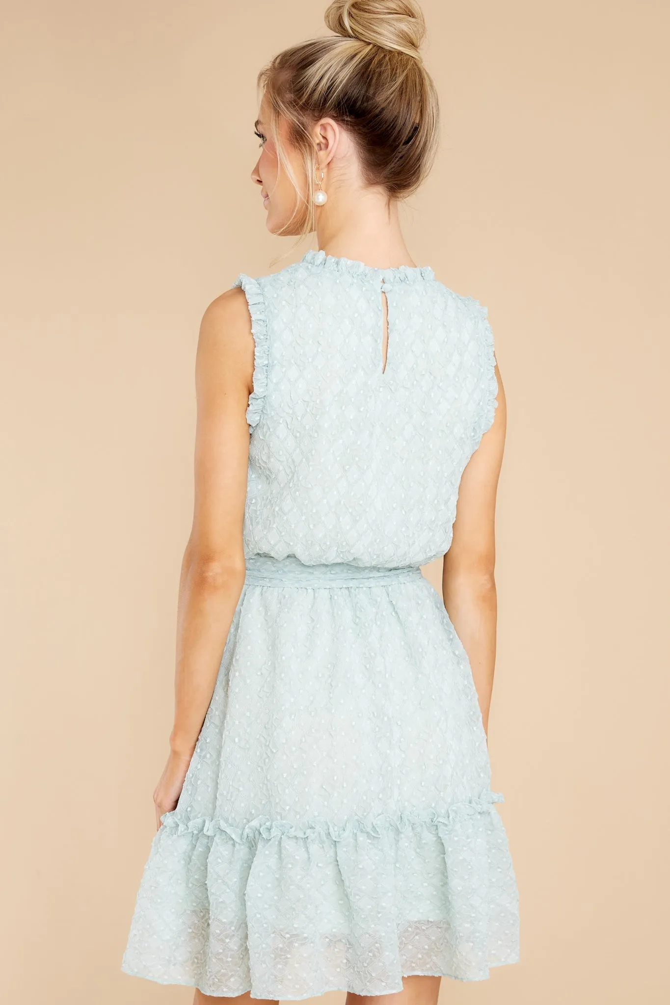 In Love Again Mint Dress