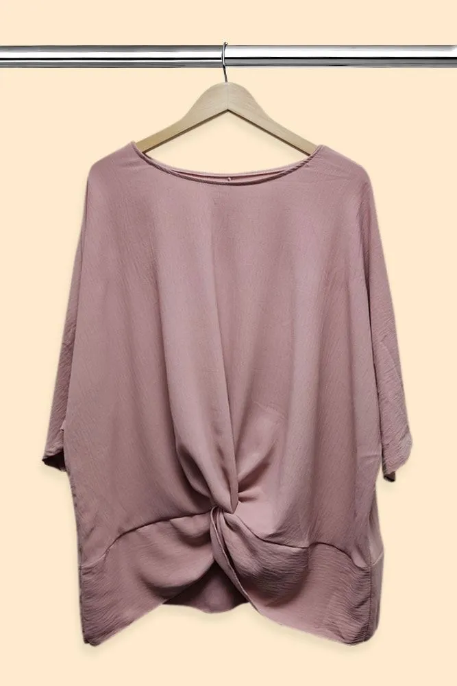 Italian Twist Hem Top