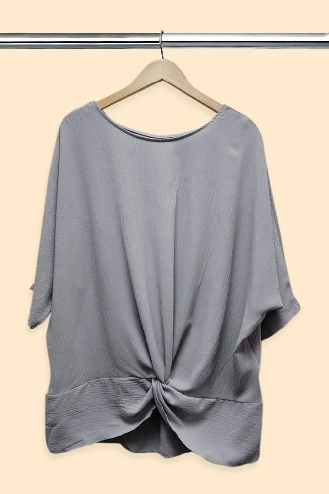 Italian Twist Hem Top