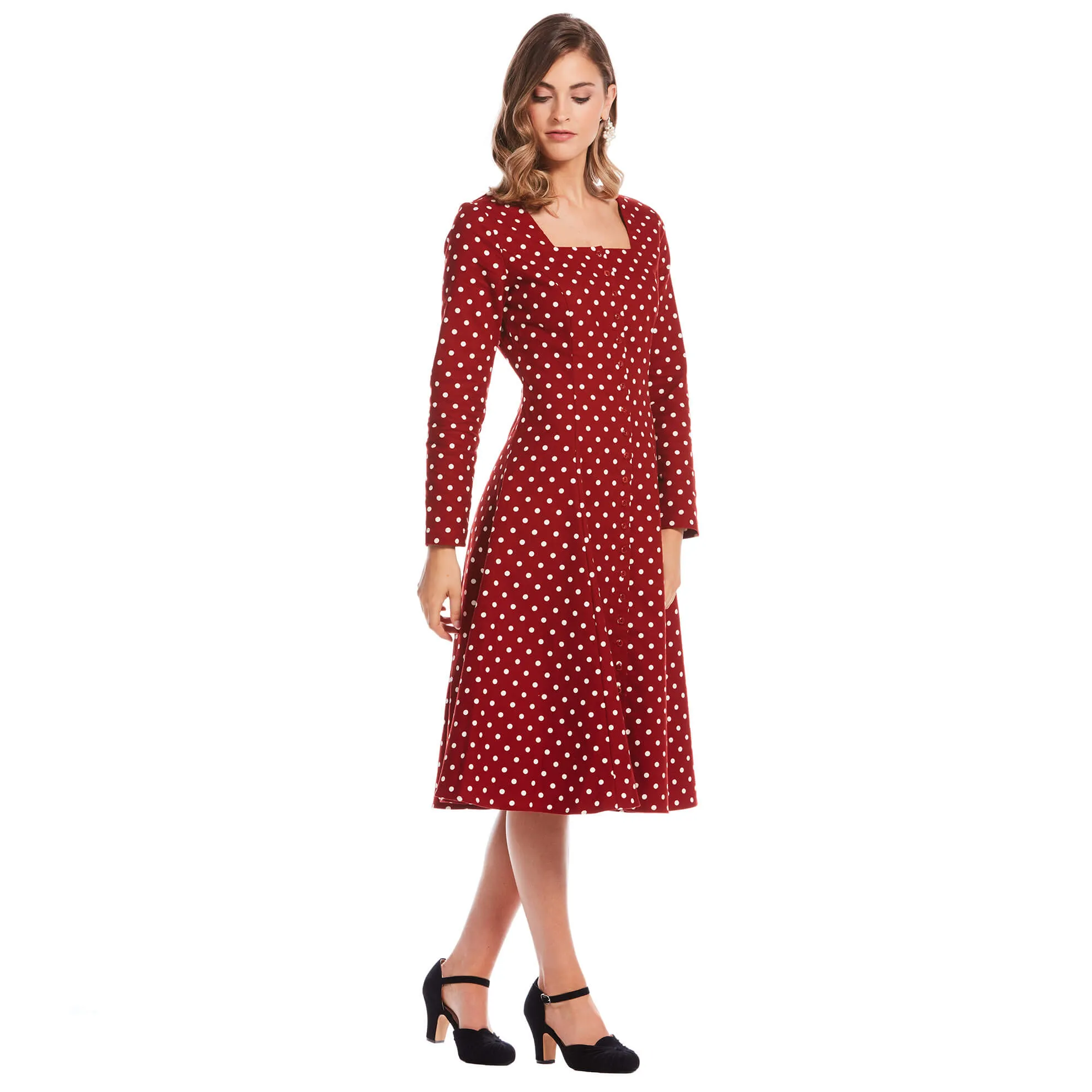 J. Peterman Women's Nostalgic Button-Front Dress