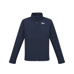 J740M SAH Biz Collection Mens Apex Lightweight Softshell Jacket Navy