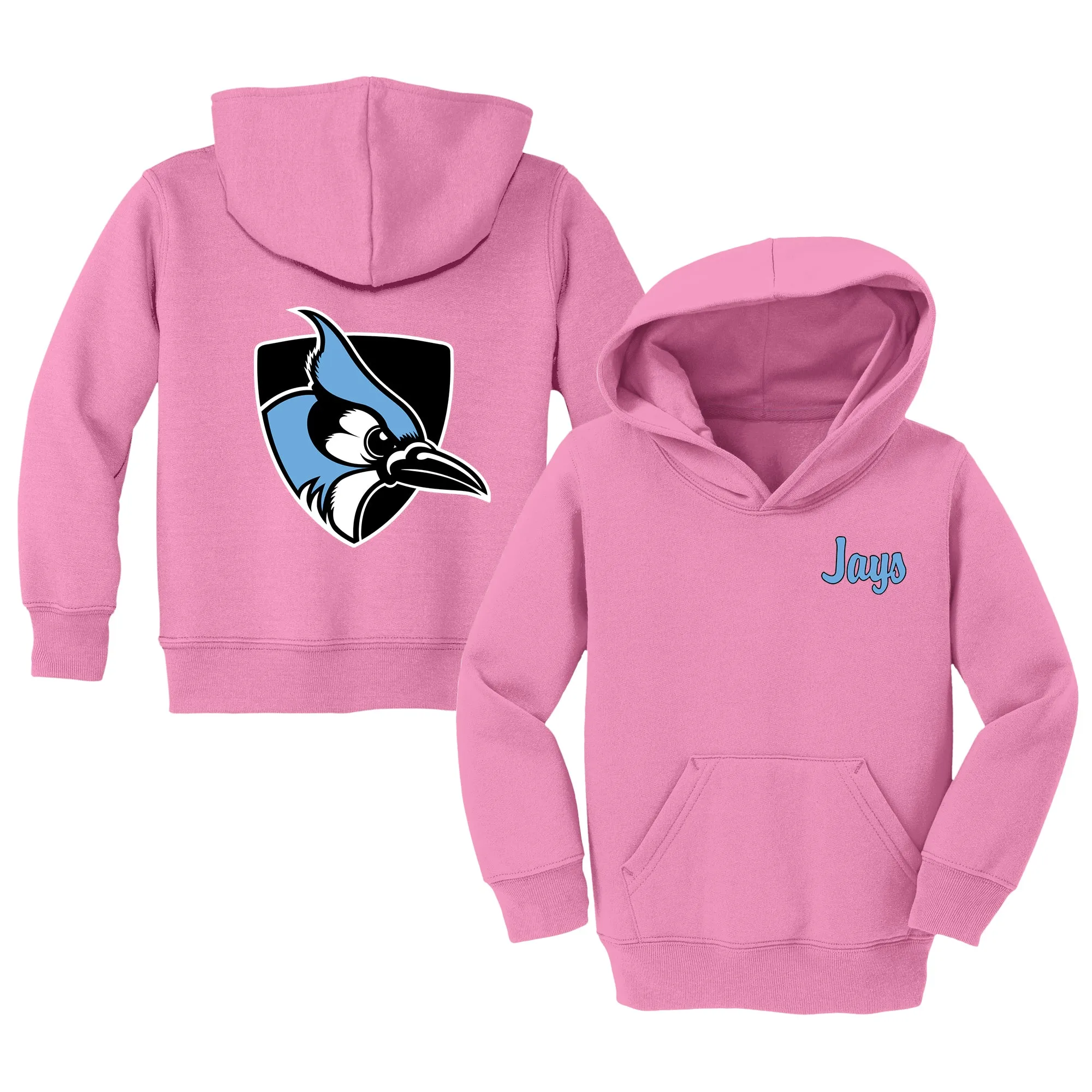 Johns Hopkins Blue Jays Logo Toddler Pullover Sweatshirt