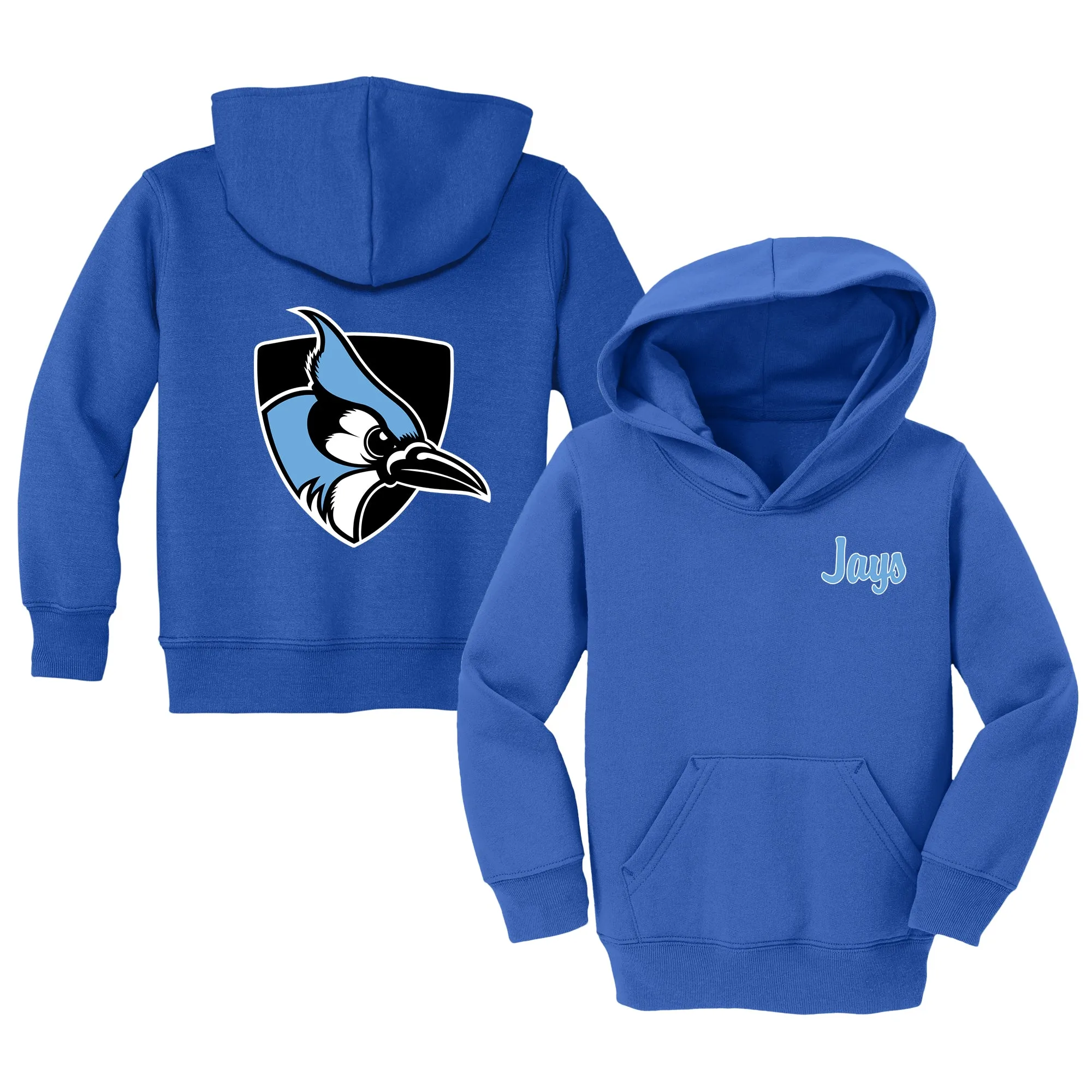 Johns Hopkins Blue Jays Logo Toddler Pullover Sweatshirt