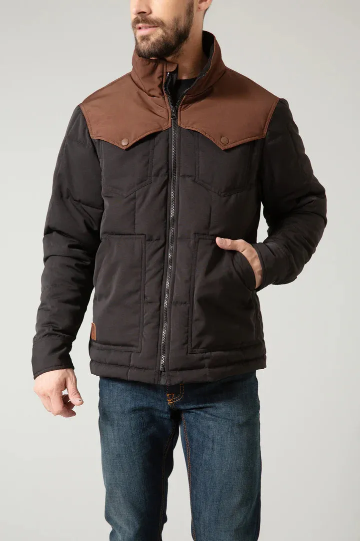 Kimes Mens Colt Jacket Ranch -  Black/Brown