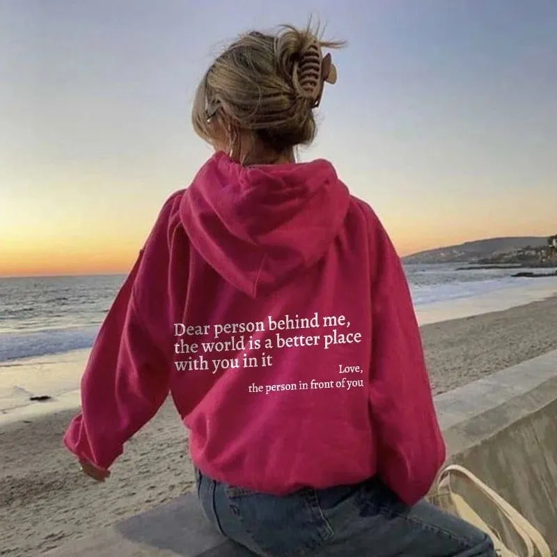 Kindness Matters Hooded Pullover