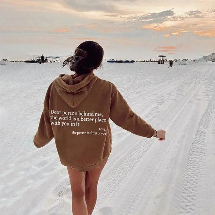 Kindness Matters Hooded Pullover