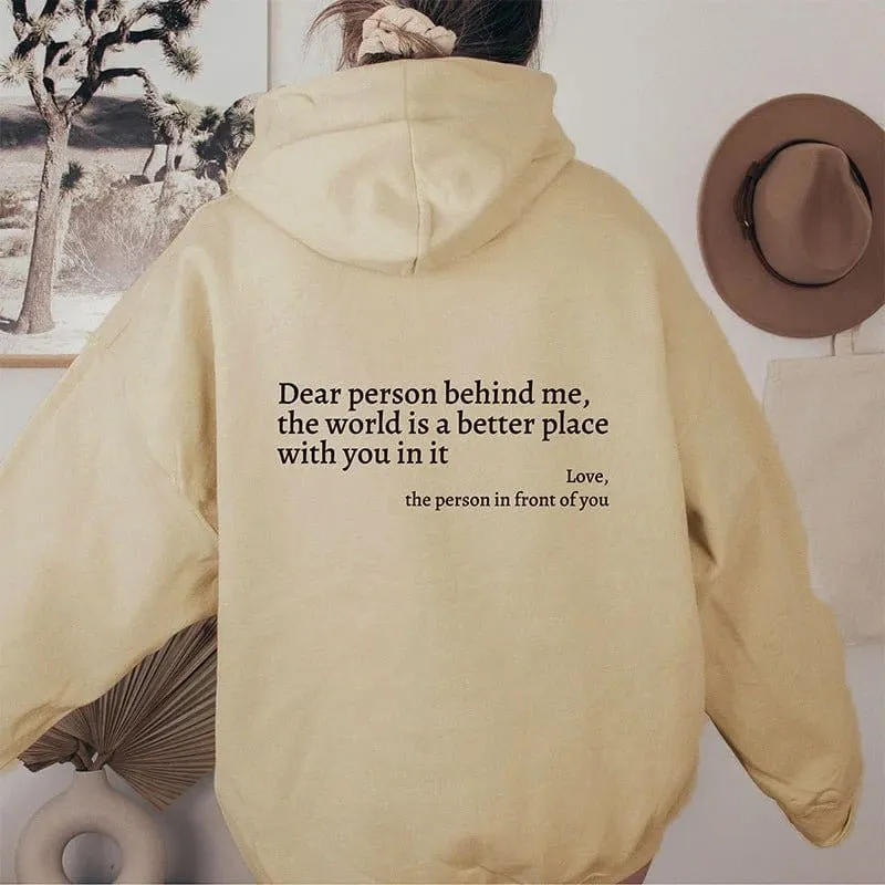 Kindness Matters Hooded Pullover