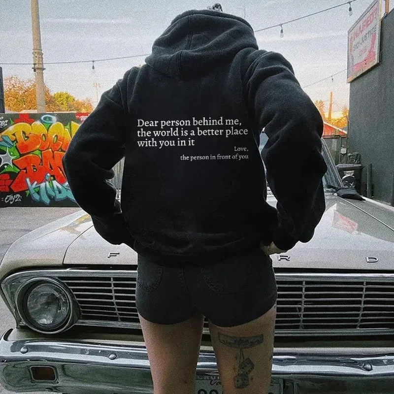 Kindness Matters Hooded Pullover