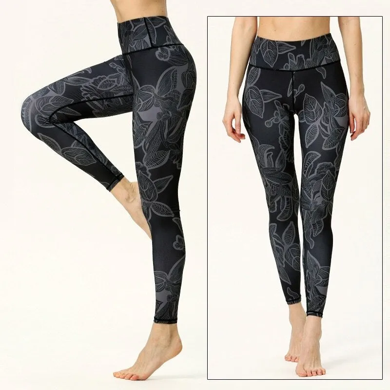 KittenAlarm - Mojoyce Cloud Hide Women Home Yoga Pants Fitness Gym Exercise Sports Leggings High Waist Sexy Long Print Tights Workout Running Trouser