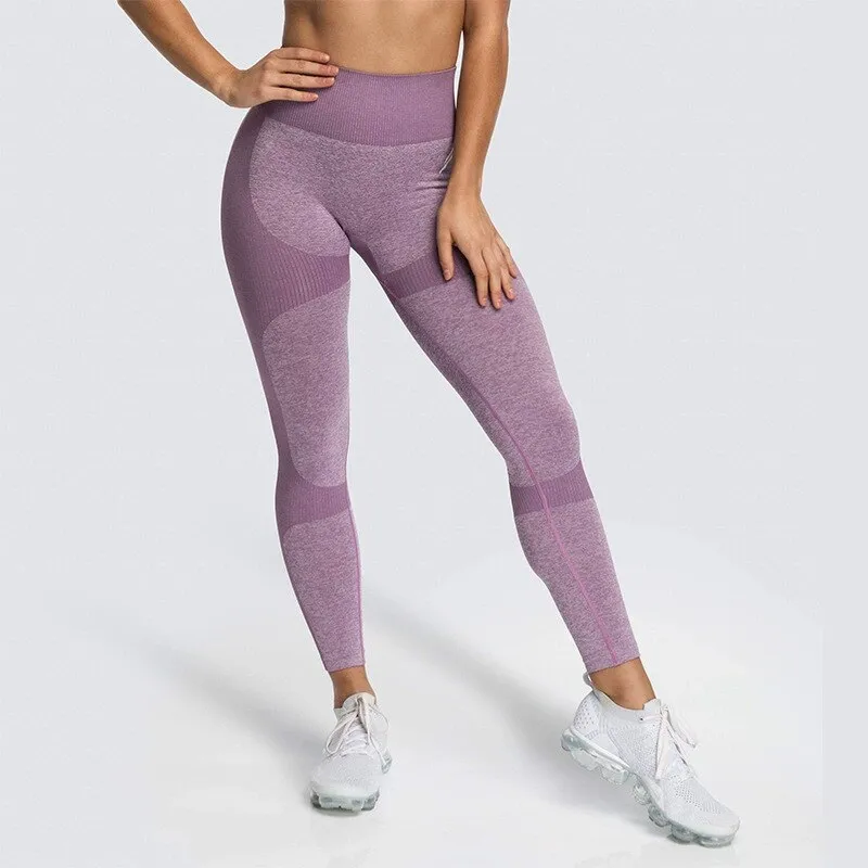 KittenAlarm - Mojoyce Cloud Hide Yoga Pants Seamless Fitness Sports Leggings High Waist Women Athletic Long Tights Girls Gym Workout Running Trousers