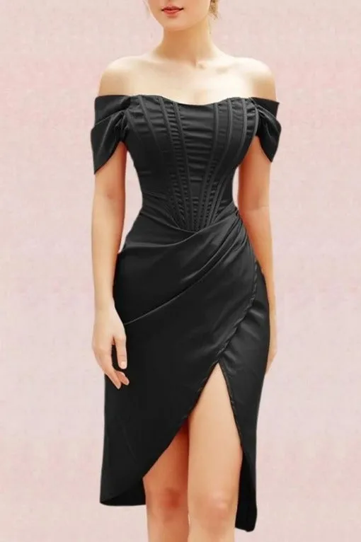 Leona Bodycon Dress - Classic Black