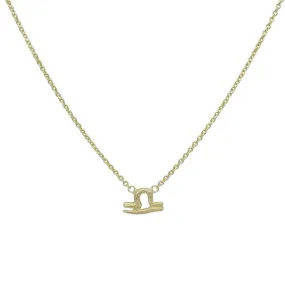 Libra 14K Gold Vermeil Necklace