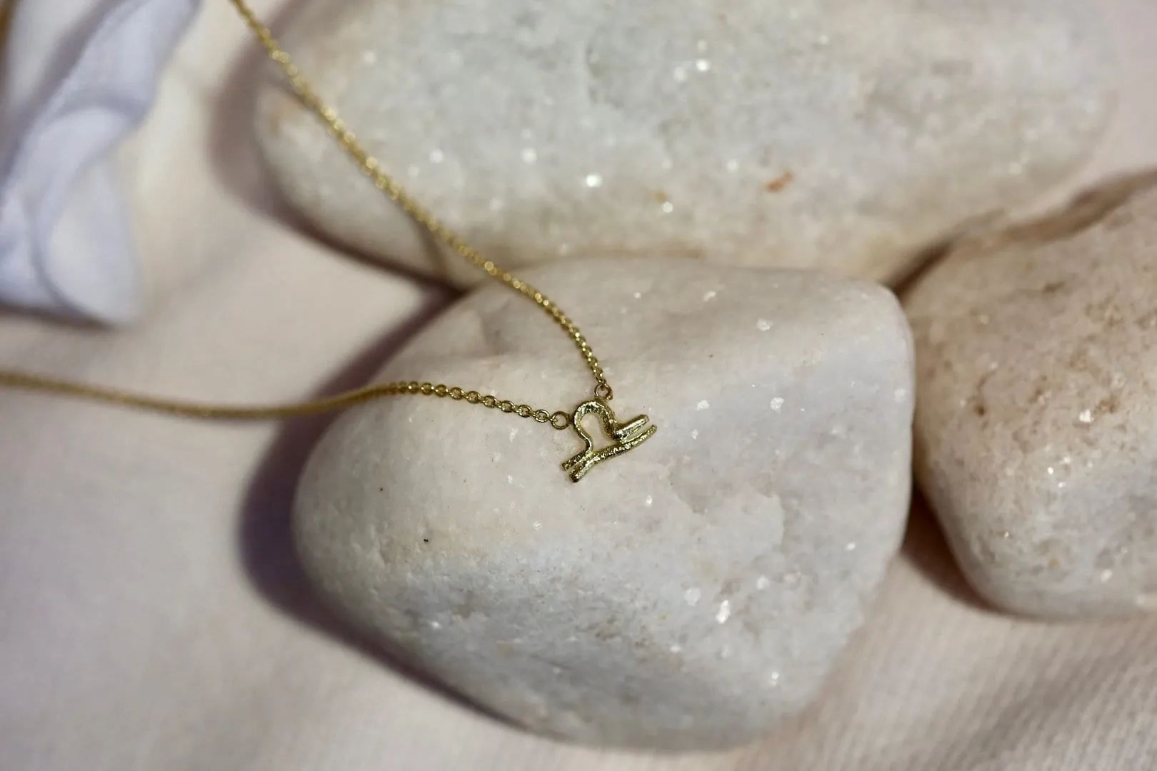 Libra 14K Gold Vermeil Necklace