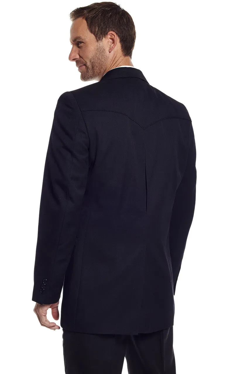 Men's Circle S Abilene Black Sport Coat - CC1929