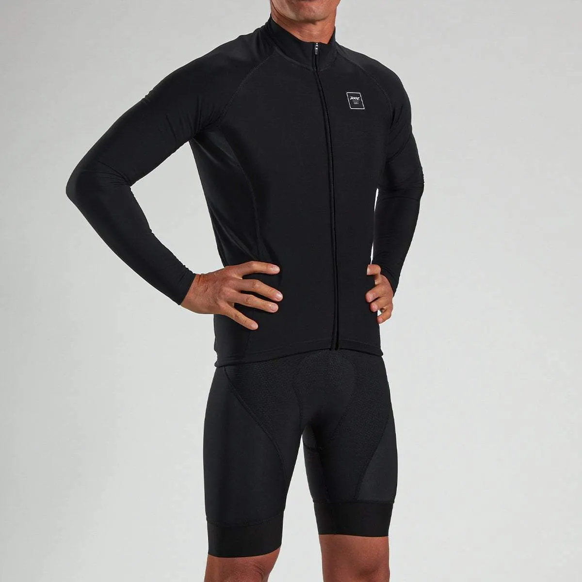 Men's Elite Cycle Thermo Bib - Black