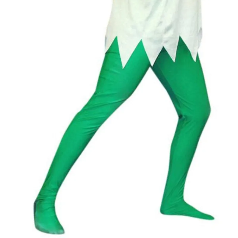 Mens Green Lycra Tights