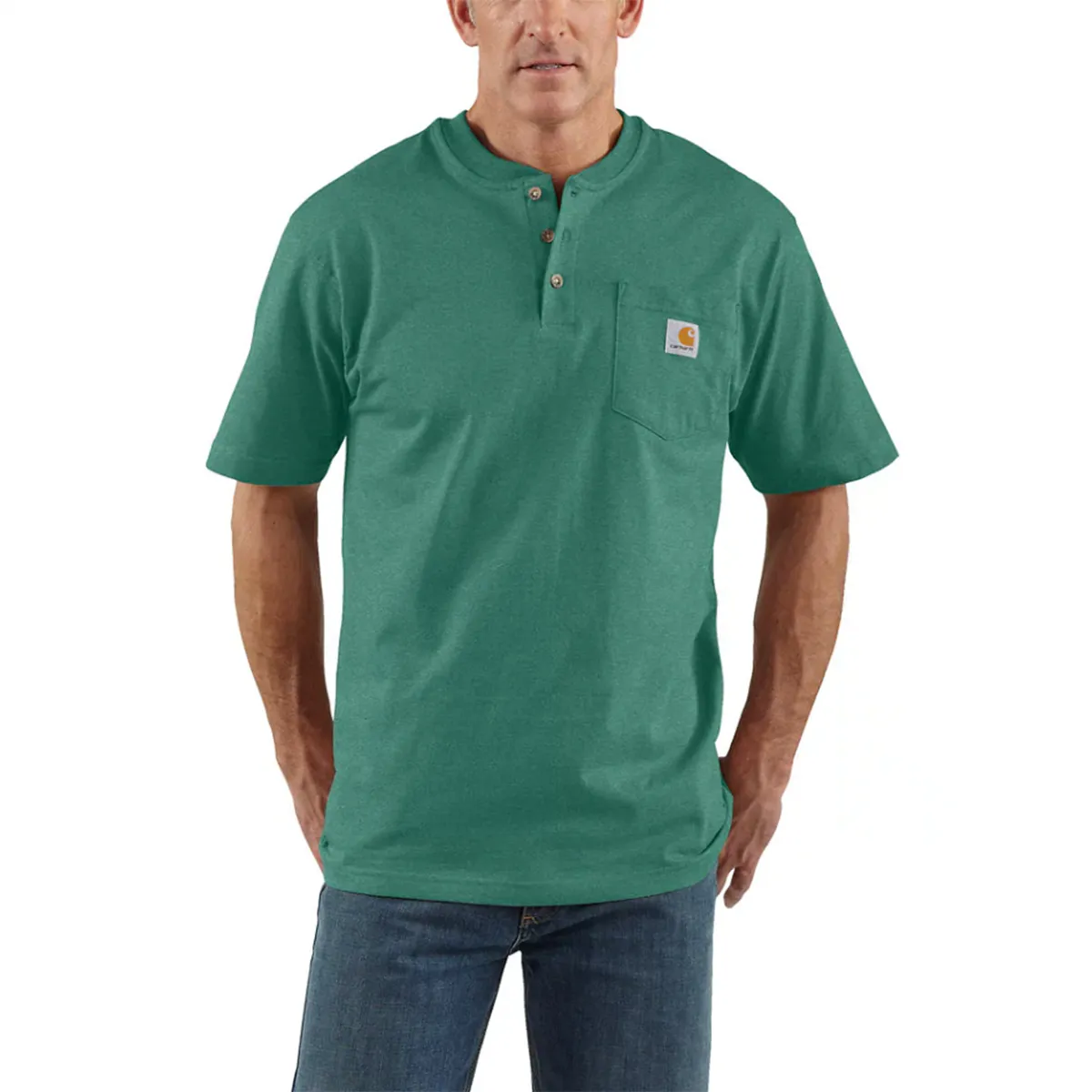 Men's Workwear Henley Shirt K84