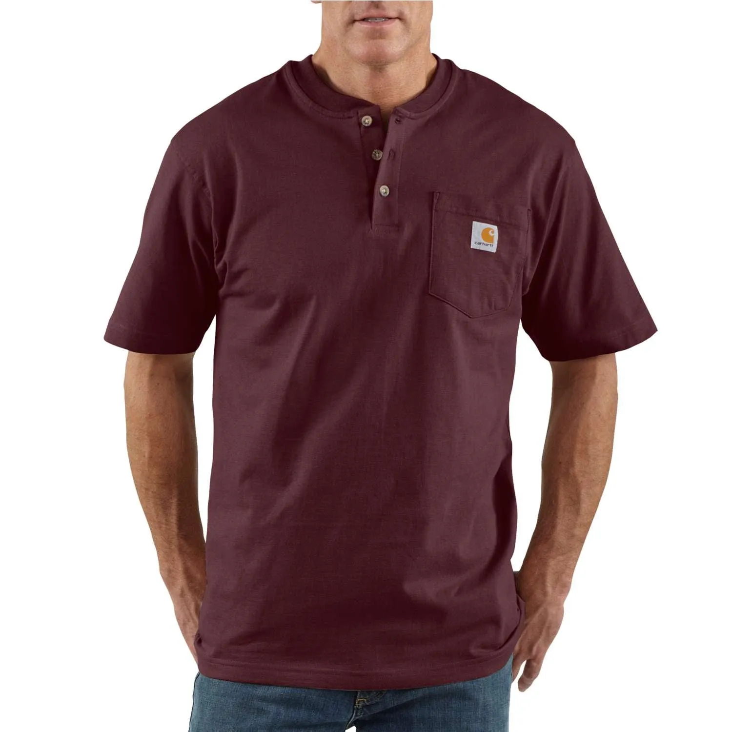 Men's Workwear Henley Shirt K84