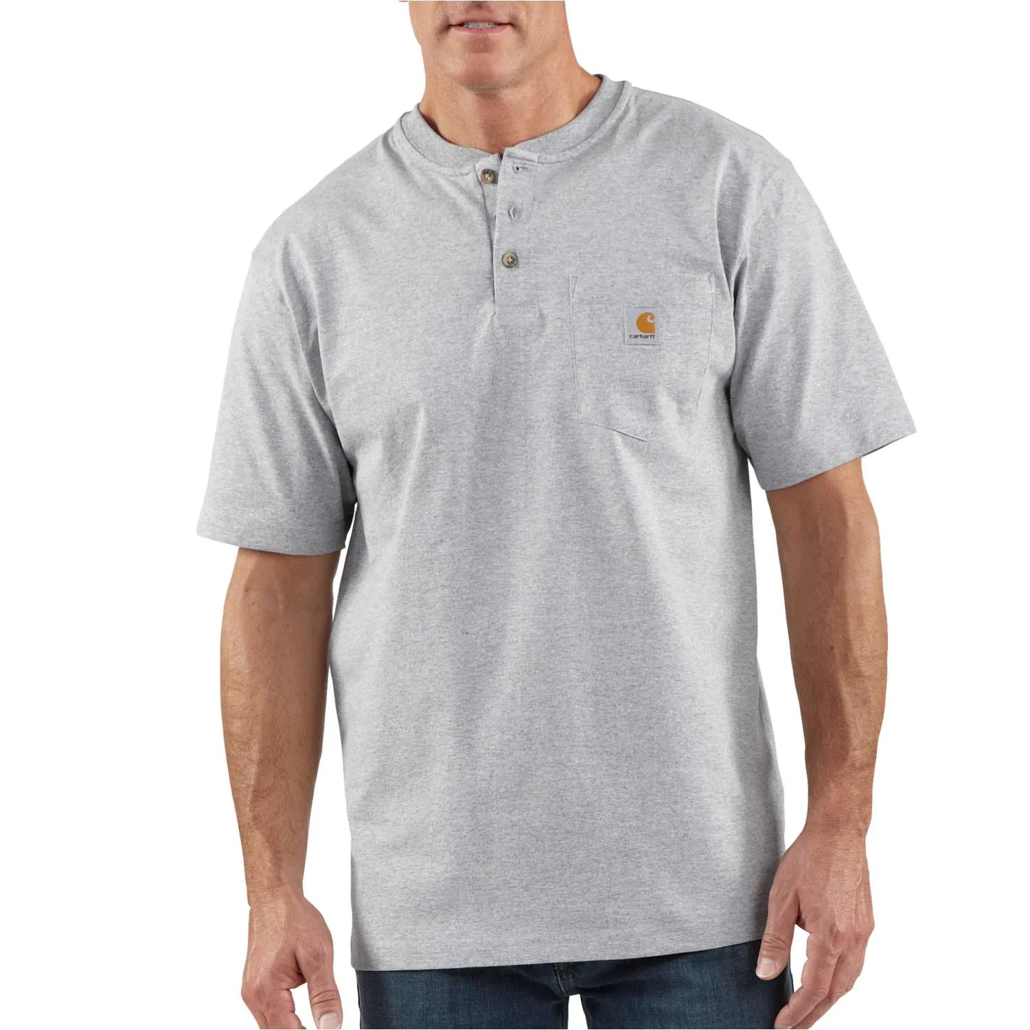 Men's Workwear Henley Shirt K84