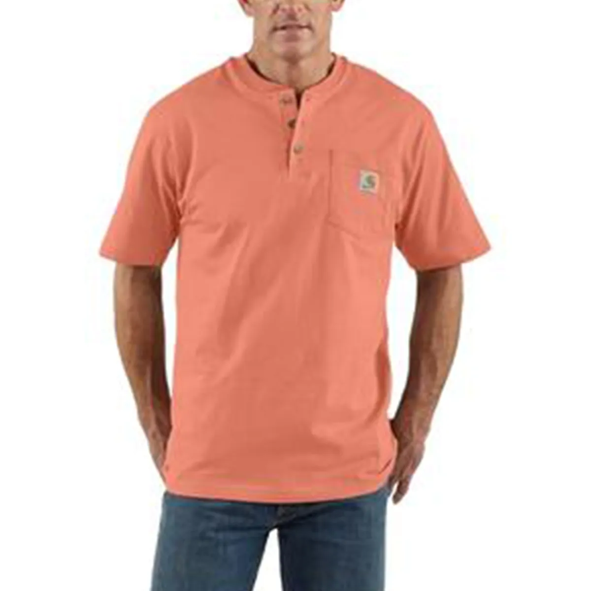 Men's Workwear Henley Shirt K84