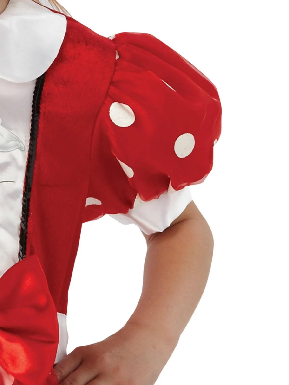 Minnie Mouse Red Glitz Costume for Kids - Disney Mickey Mouse