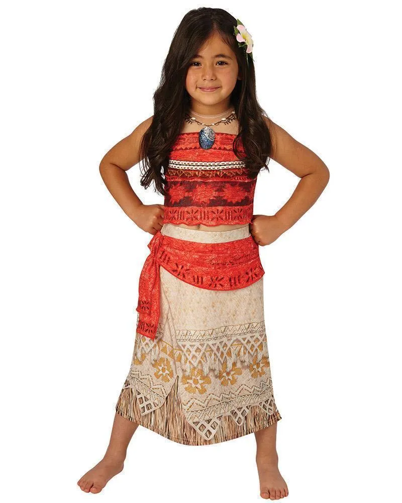 Moana Deluxe Costume for Kids - Disney Moana