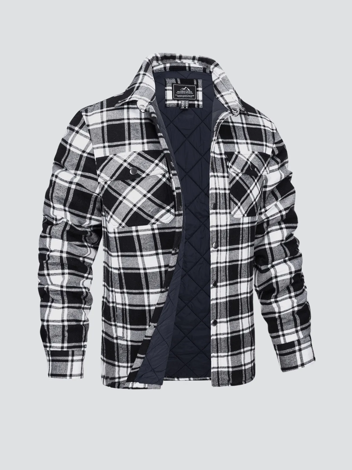 Nathan™ Checkered Flannel Jacket