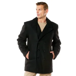 Naval Heritage Pea Coat- BLACK