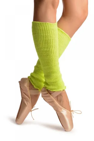 Neon Yellow Dance/Ballet Leg or Arm Warmers