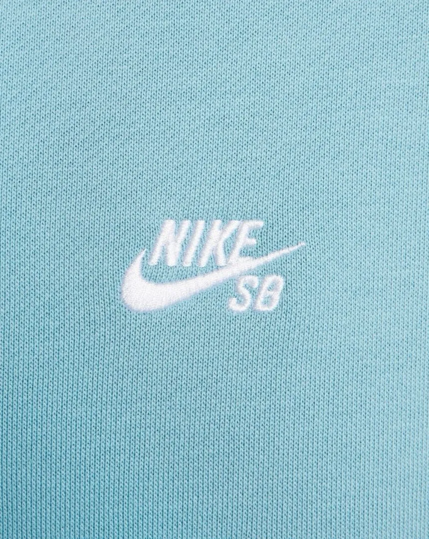 Nike SB Fleece Pullover Hoodie Essential Logo - Denim Turquoise