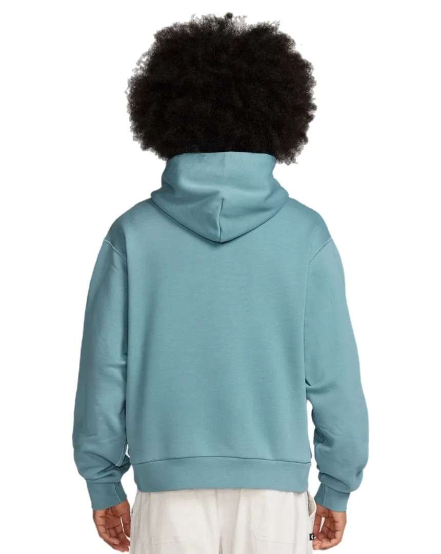 Nike SB Fleece Pullover Hoodie Essential Logo - Denim Turquoise