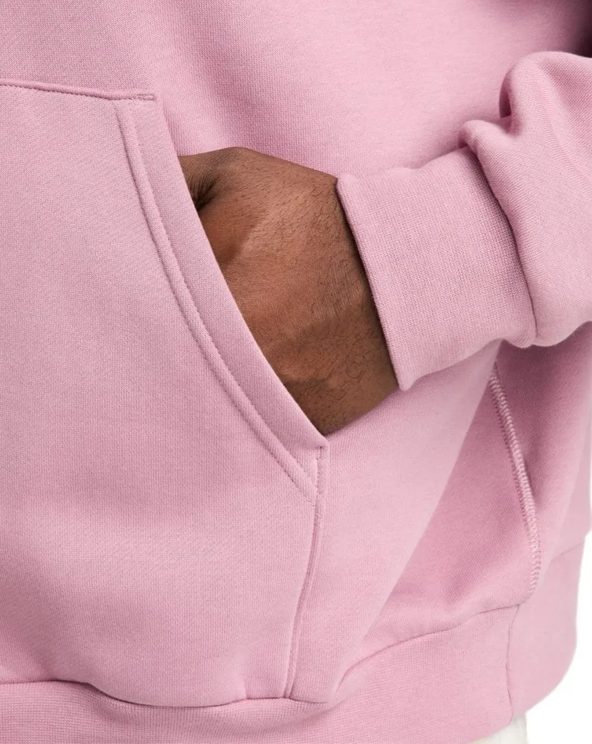 Nike SB Fleece Pullover Hoodie Essential Logo - Plum Dust / White