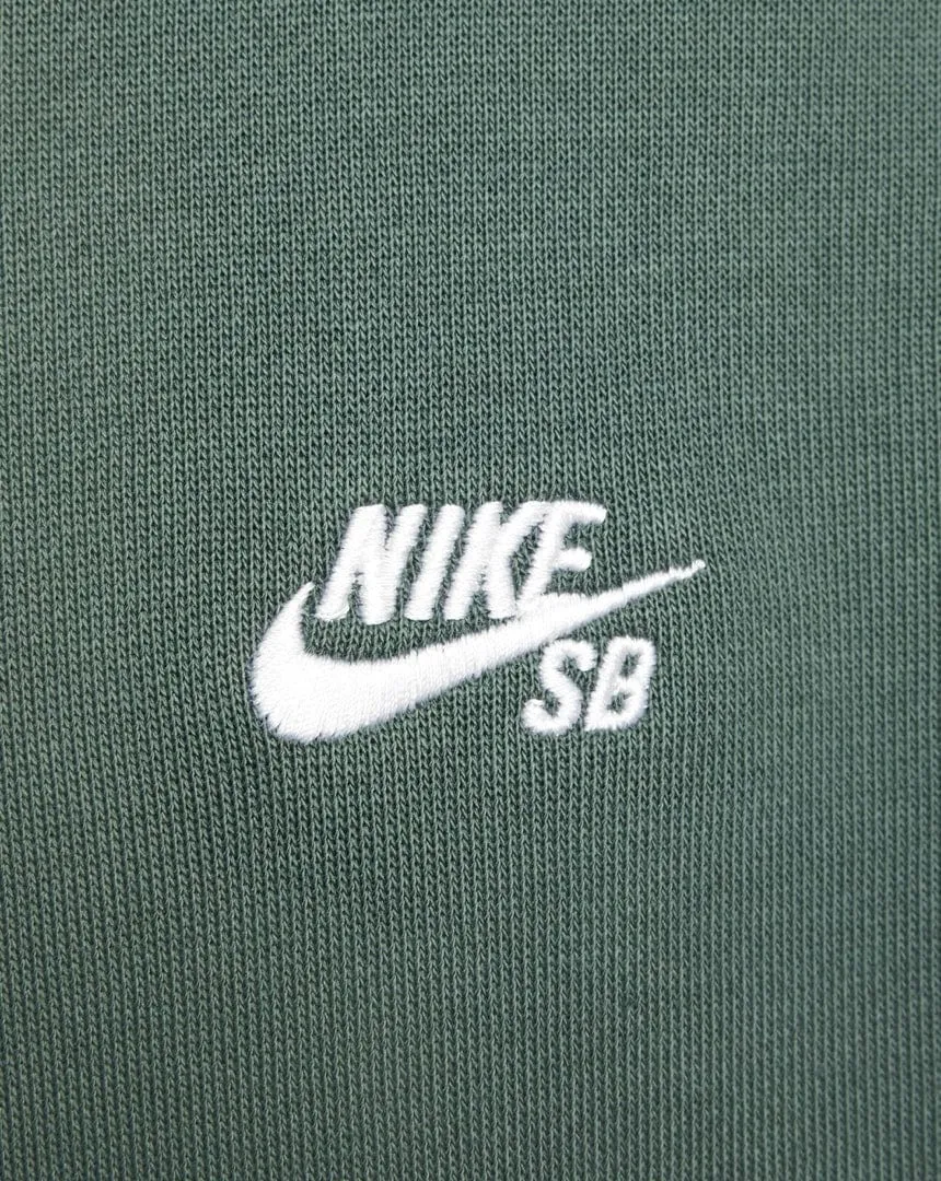 Nike SB Fleece Pullover Hoodie Essential Logo - Vintage Green / White