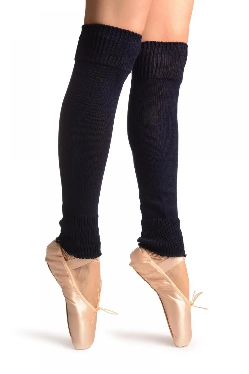 Oxford Blue Plain Dance/Ballet Leg Warmers