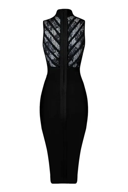 Paige Bodycon Dress - Classic Black