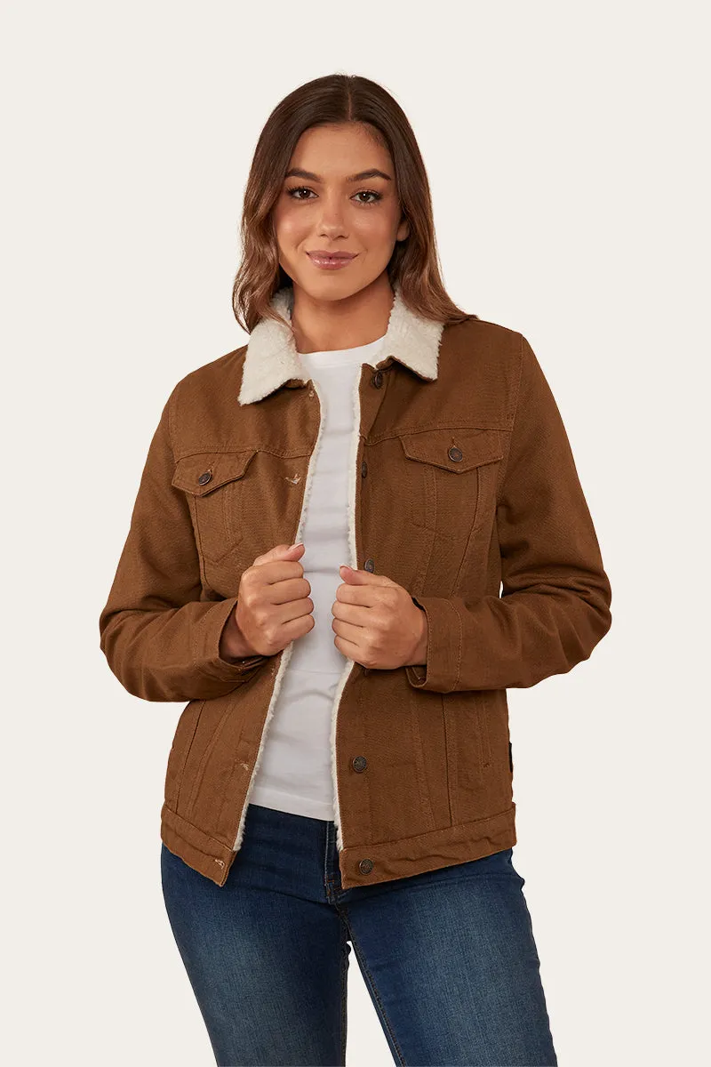 Palmer Womens Jacket - Tawny Brown