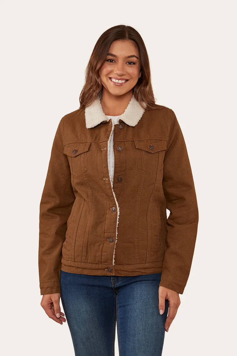 Palmer Womens Jacket - Tawny Brown