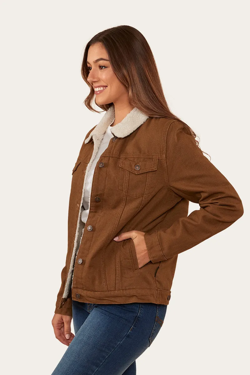 Palmer Womens Jacket - Tawny Brown