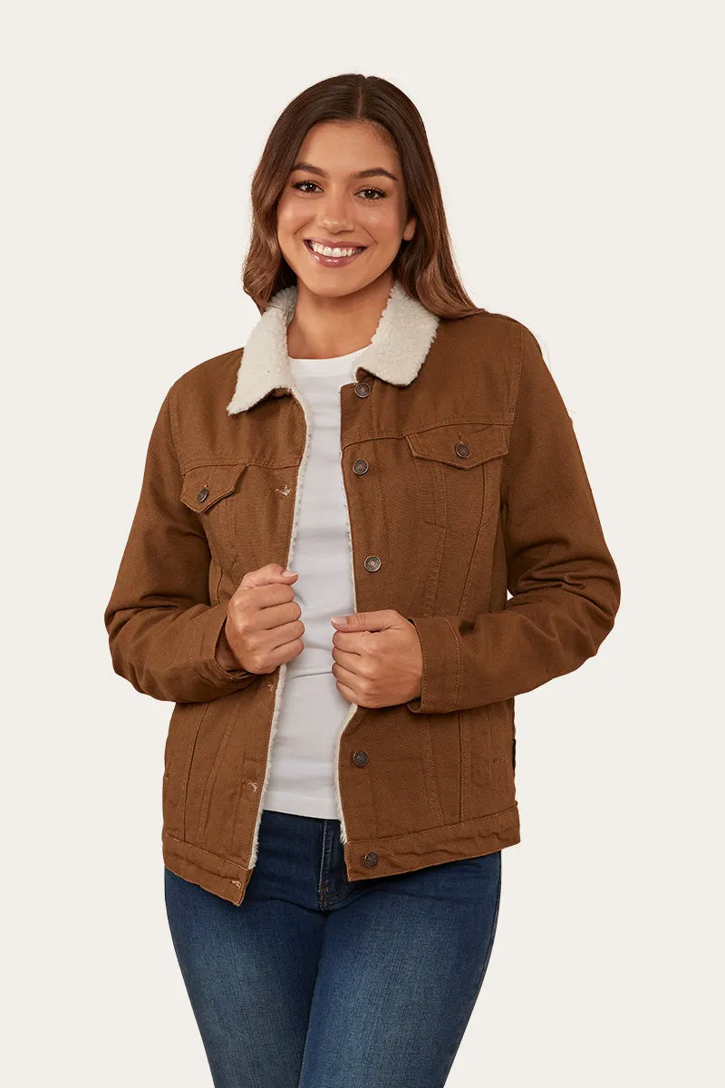 Palmer Womens Jacket - Tawny Brown